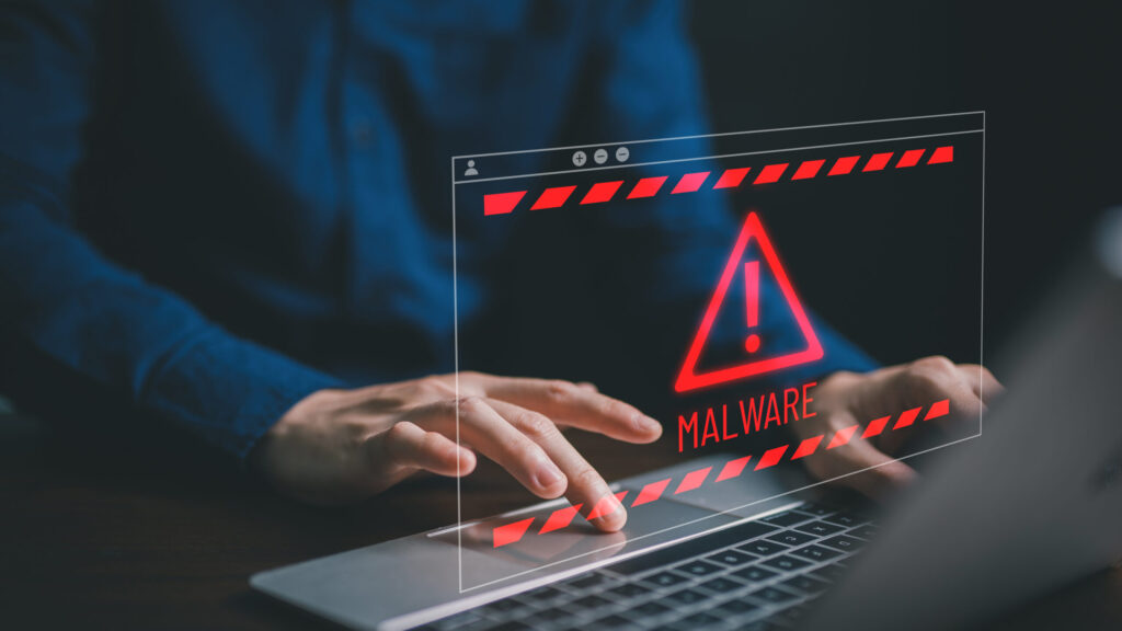 Malware on computer