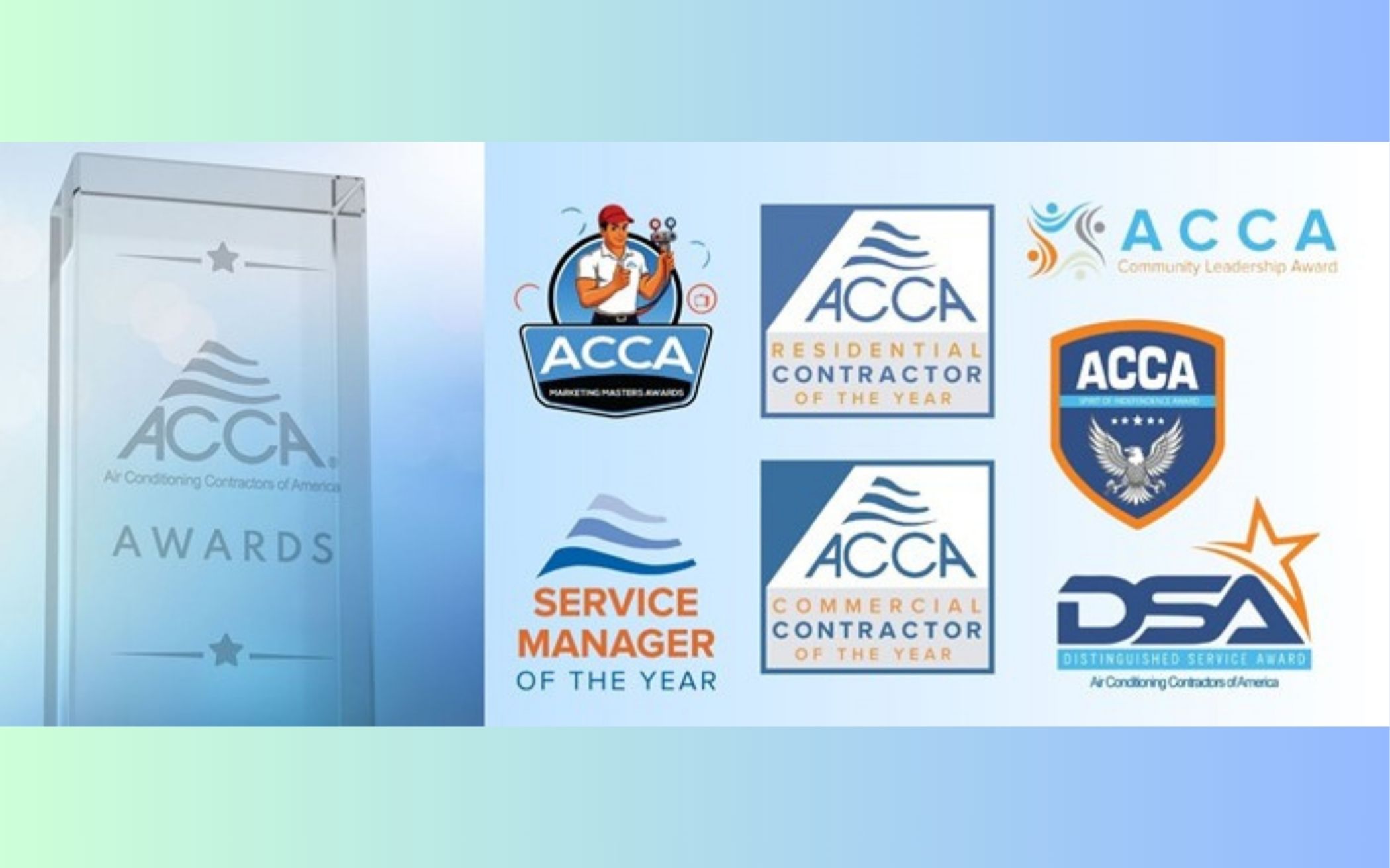 ACCA Award Nominations Close Friday! - ACCA HVAC Blog